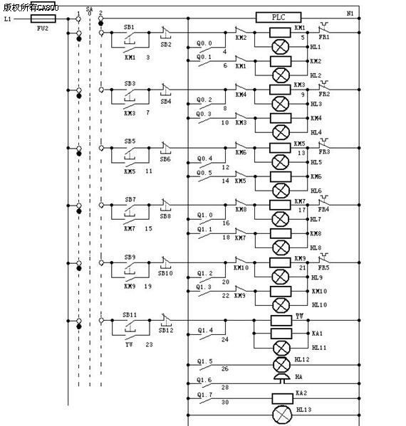 基于PLC+风光变频器一拖五供水控制系统应用